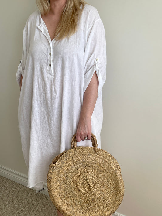 Cap Ferret Linen Dress