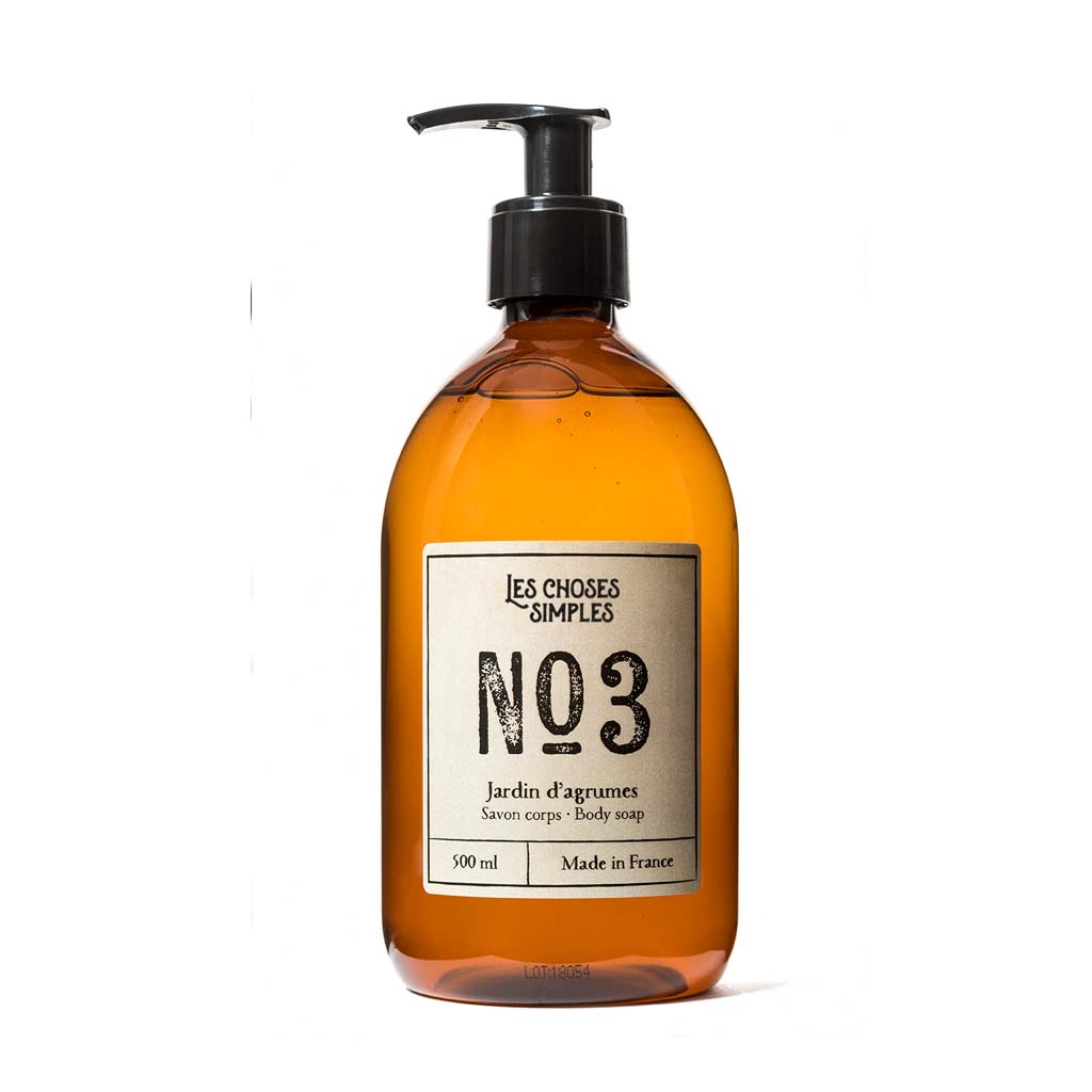 No. 3 Jardin D'Agrumes Hand Soap - 500ml PET Plastic Bottle